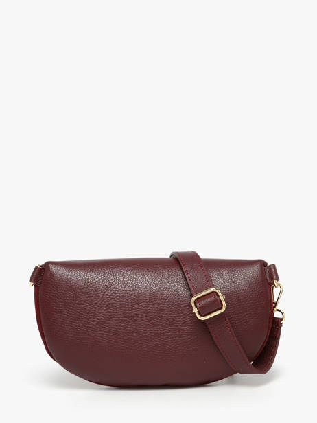 Heuptasje Milano Rood velvet caviar VC24111 ander zicht 4