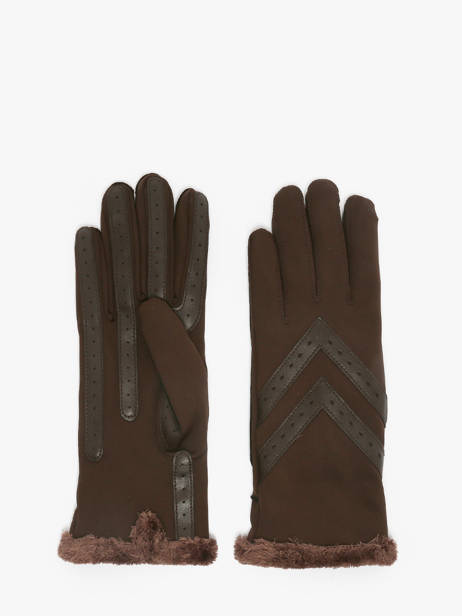 Handschoenen Isotoner Bruin women gloves 85304
