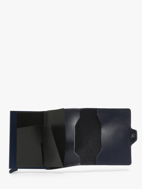 Kaarthouder Twin Original 2 Compartimenten Leder Secrid Blauw original TO ander zicht 1