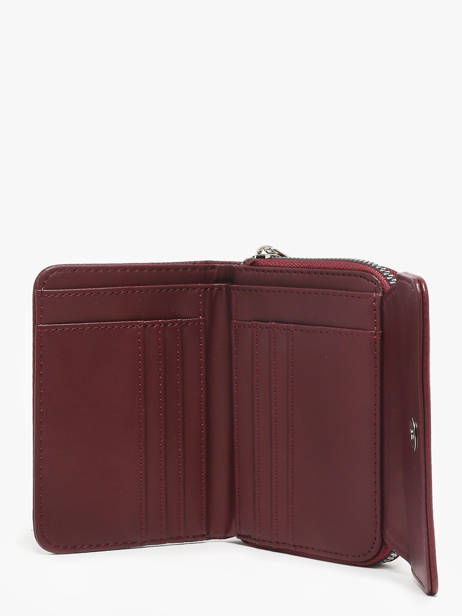 Portemonnee Classic Miniprix Rood grained H6012 ander zicht 1