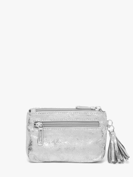 Portemonnee Miniprix Zilver perle F5016 ander zicht 2
