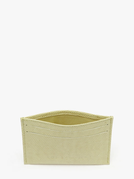 Longchamp Longchamp pocket lézard Kredietkaarthouder Groen