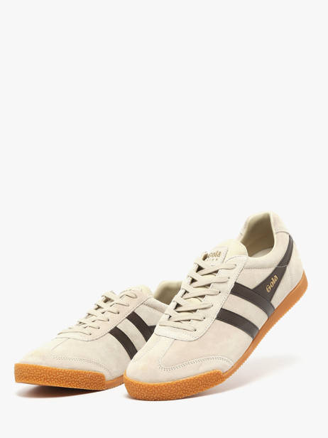 Sneakers Harrier Uit Leder Gola Beige men CMA192 ander zicht 1