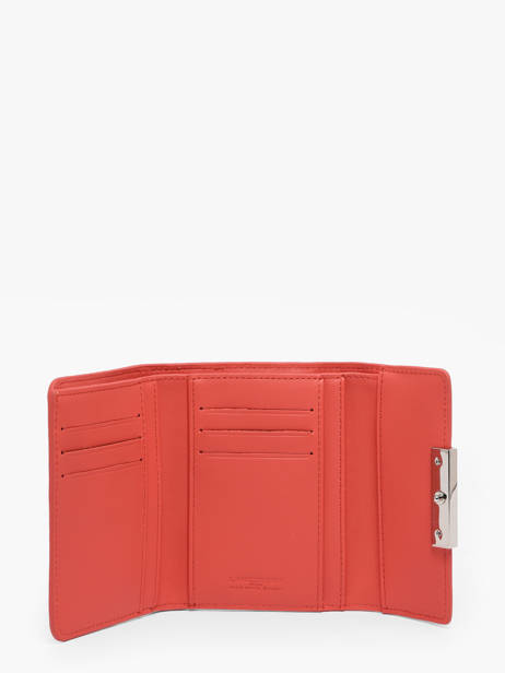 Portefeuille Leder Lancaster Roze paris ily 50 ander zicht 1