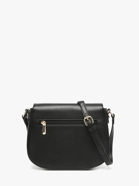 Cross Body Tas Wt Safiano Miniprix Zwart wt safiano F6918 ander zicht 3