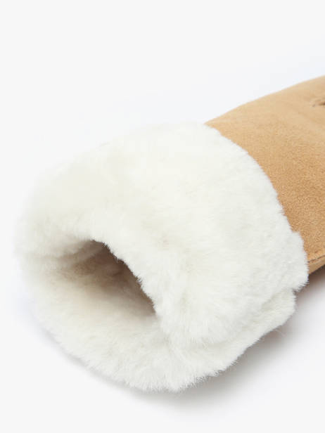 Handschoenen Isotoner Bruin women gloves 68667 ander zicht 1