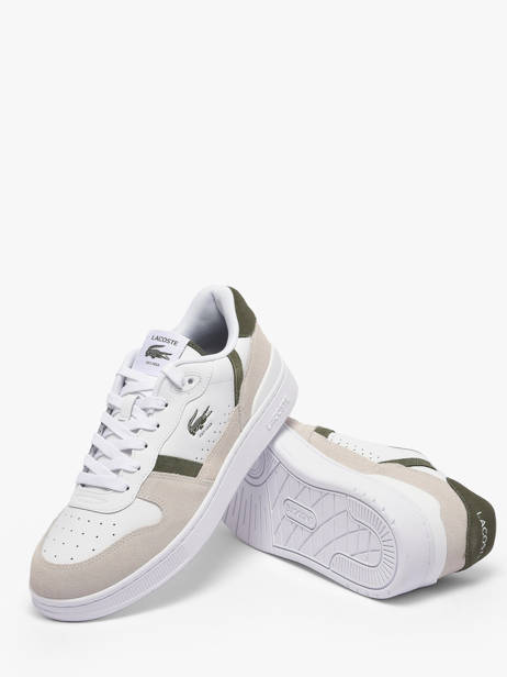 Sneakers Uit Leder Lacoste Wit men 1SMA0168 ander zicht 3