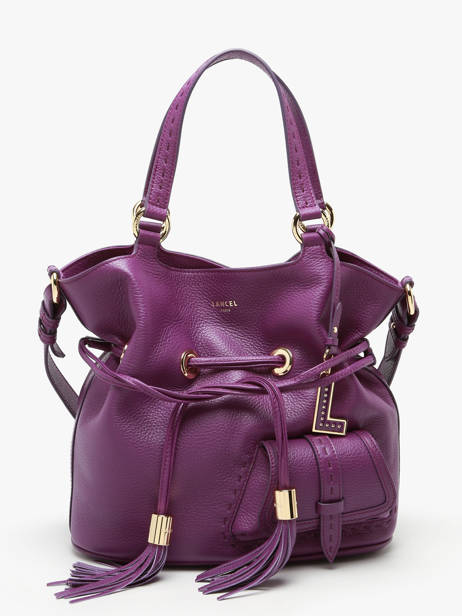 Bucket Bag M Premier Flirt Leder Lancel Violet premier flirt A10110