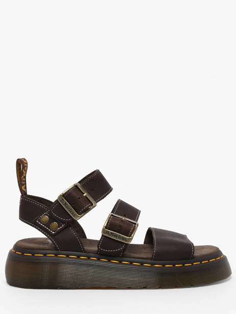 Sandalen Gryphon Uit Leder Dr martens Bruin women 42004200