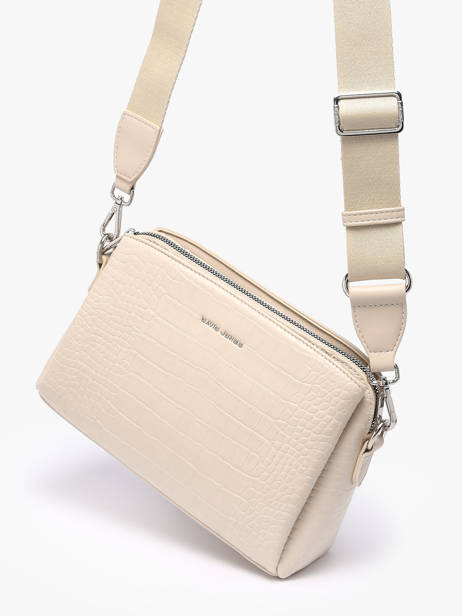 Cross Body Tas South Africa Polyurethaan David jones Beige south africa CM8312 ander zicht 2