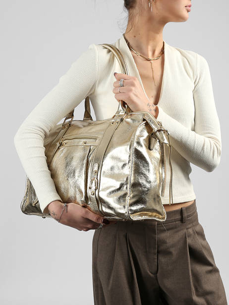 Schoudertas A4 Formaat Format A4 Gallantry Goud format a4 5C ander zicht 1