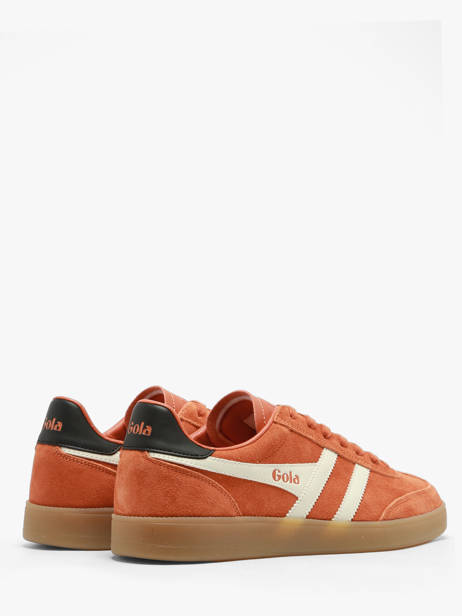 Sneakers Uit Leder Gola Oranje men CMB735UH ander zicht 3
