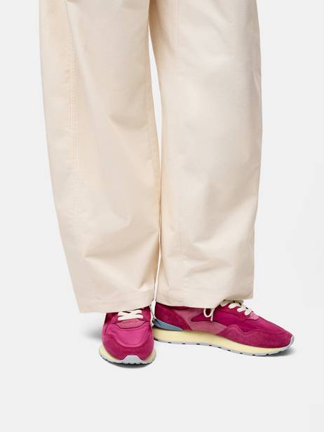 Sneakers Uit Leder Hoff Roze women 12602010 ander zicht 1