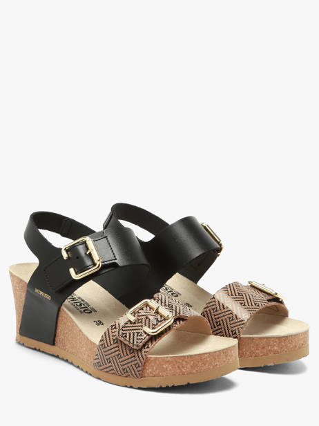 Sandalen Met Platformzool Uit Leder Mephisto Zwart women P5148845 ander zicht 1