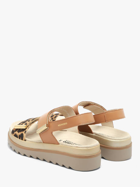 Sandalen Uit Leder Mephisto Bruin women P5148854 ander zicht 2