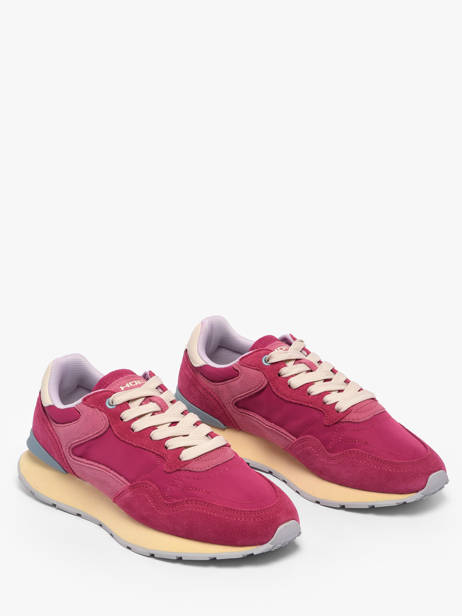 Sneakers Uit Leder Hoff Roze women 12602010 ander zicht 2