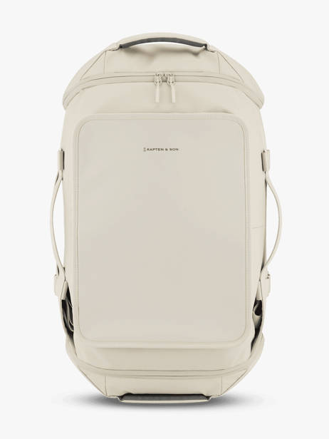 Reistas Voor Cabine Rugzak Backpack Kapten and son Beige backpack LISBOMDU