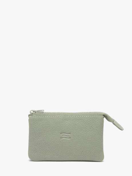 Portemonnee Caviar Leder Crinkles Groen caviar 14538