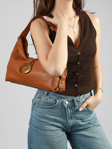 Schoudertas Camden Guess Bruin camden BB930818 ander zicht 1