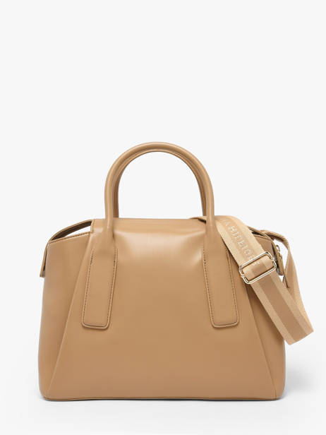 Handtas Th Essential Tommy hilfiger Bruin th essential AW18532 ander zicht 4