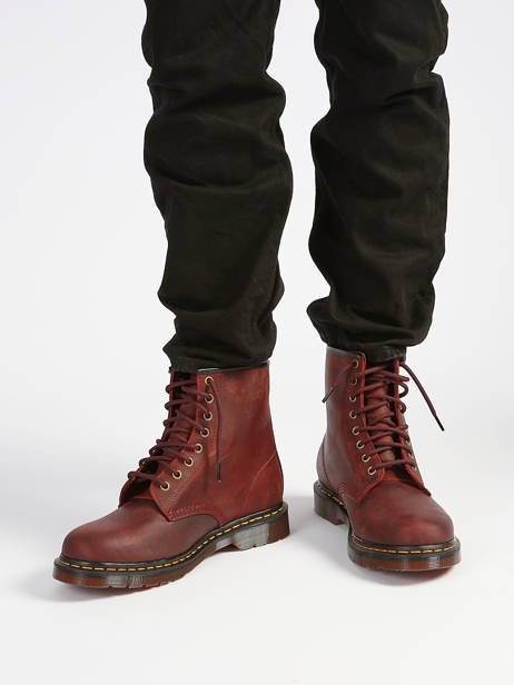 Boots 1460 Uit Leder Dr martens Bruin men 11822609 ander zicht 1