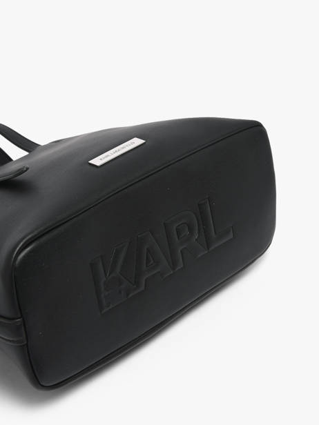 Handtas K Ikon Karl lagerfeld Zwart k ikon B2W30058 ander zicht 3