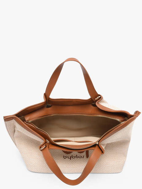 Handtas Seek Papier By byblos Beige seek BS88B01 ander zicht 3