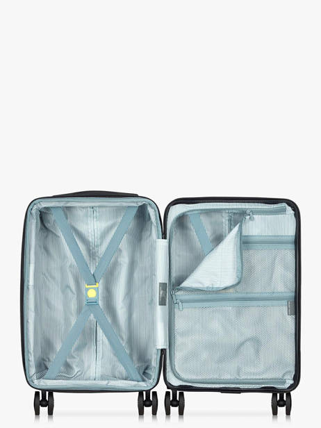 Handbagage Delsey Blauw air armour 800 ander zicht 3