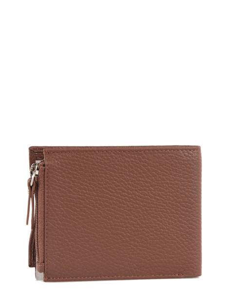 Portefeuille Leder Crinkles Bruin caviar 14260 ander zicht 2