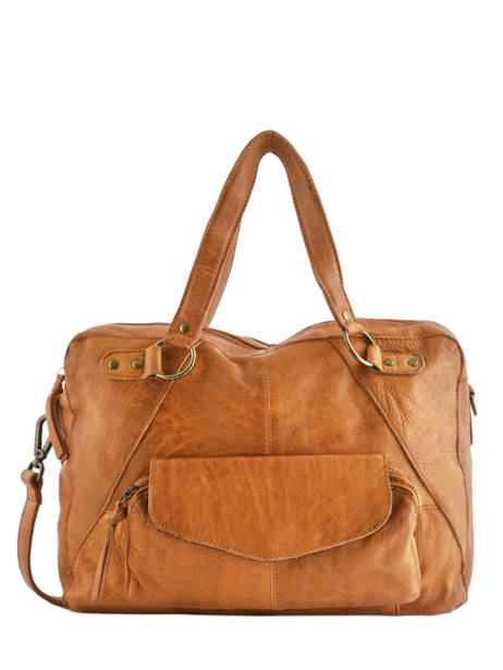 Shoppingtas Fatima Leder Pieces Bruin fatima 17090746