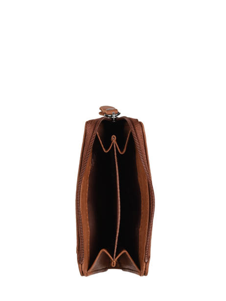 Portemonnee Arthur Leder Arthur & aston Bruin johany 946 ander zicht 1