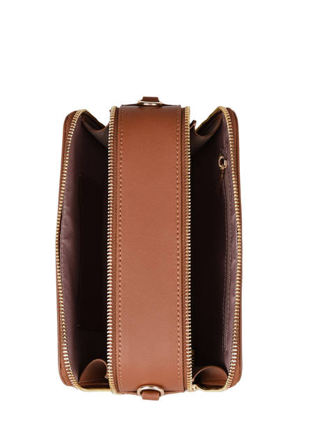 Cross Body Tas City Philos Leder Lancaster Bruin city philos 70 ander zicht 3