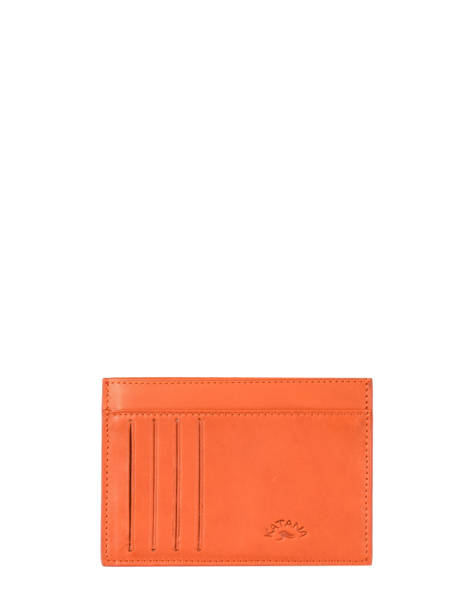 Kaarthouder Leder Katana Oranje marina 753001