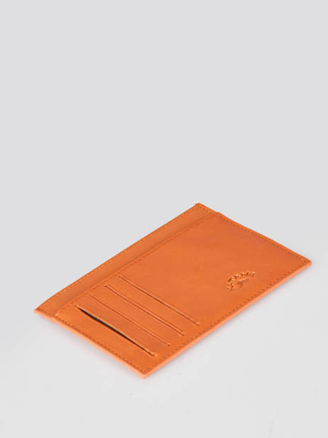 Kaarthouder Leder Katana Oranje marina 753001 ander zicht 1