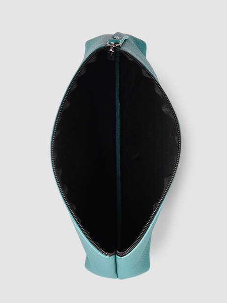 Ritsetui Madras Leder Etrier Blauw madras EMAD753 ander zicht 1