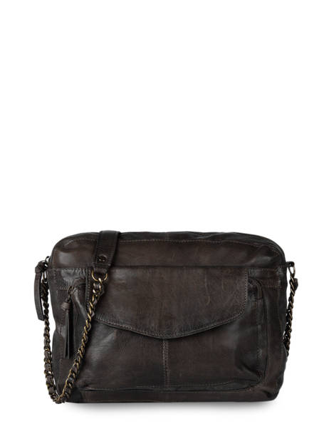 Cross Body Tas Naina Leder Pieces Zwart naina 17122474