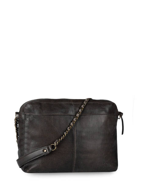 Cross Body Tas Naina Leder Pieces Zwart naina 17122474 ander zicht 4