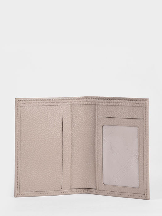 Longchamp Le foulonné Kredietkaarthouder Grijs