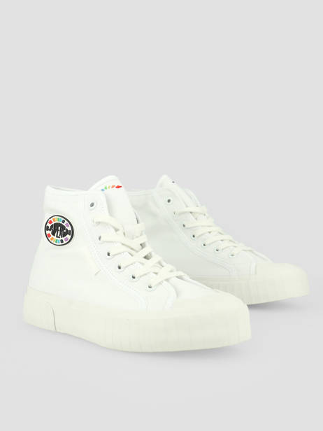 Sneakers 2696 Stripe Superga Wit women S2115UW ander zicht 3