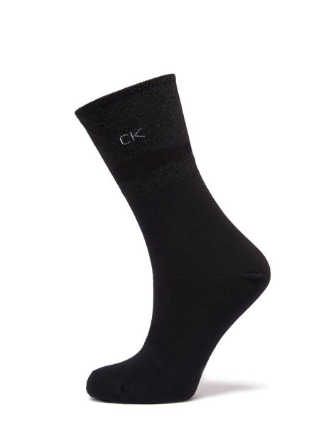 Paar Sokken Calvin klein jeans Zwart socks women 66260-B