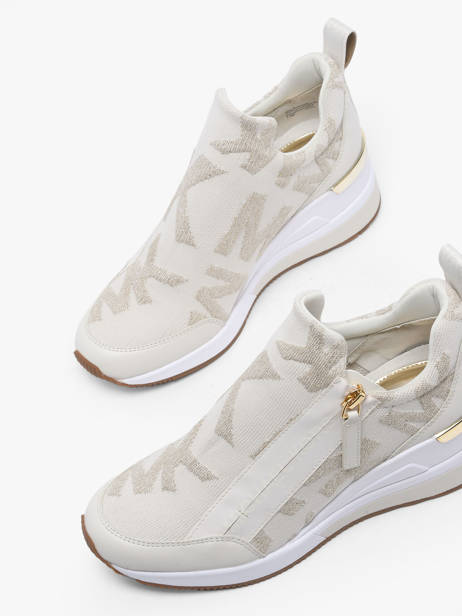 Sneakers Willis Wedge Michael kors Goud women S2WIFS4D ander zicht 3