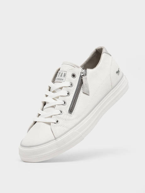 Sneakers Mustang Wit women 1272308 ander zicht 1