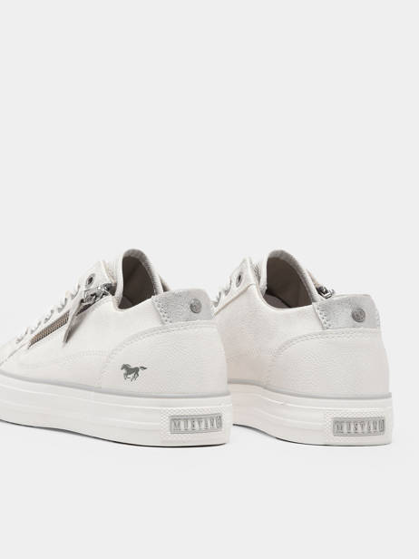 Sneakers Mustang Wit women 1272308 ander zicht 3