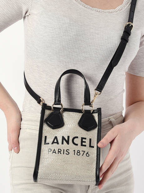 Cross Body Tas Cabas D'été Lancel Zwart cabas d'ete A12334 ander zicht 1