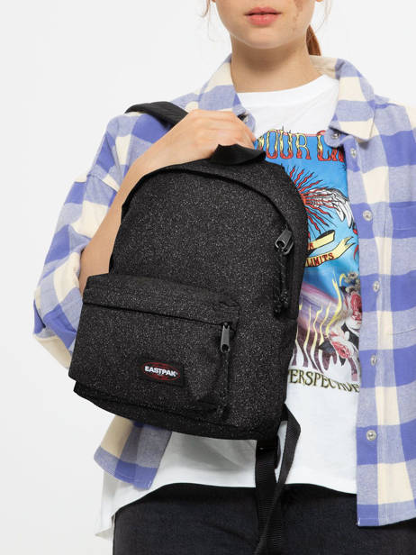 Rugzak Orbit Eastpak Zwart authentic 100K043 ander zicht 1