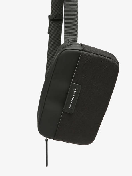 Bergen Crossbody - Heuptasje Kapten and son Zwart accessoires HABO ander zicht 2