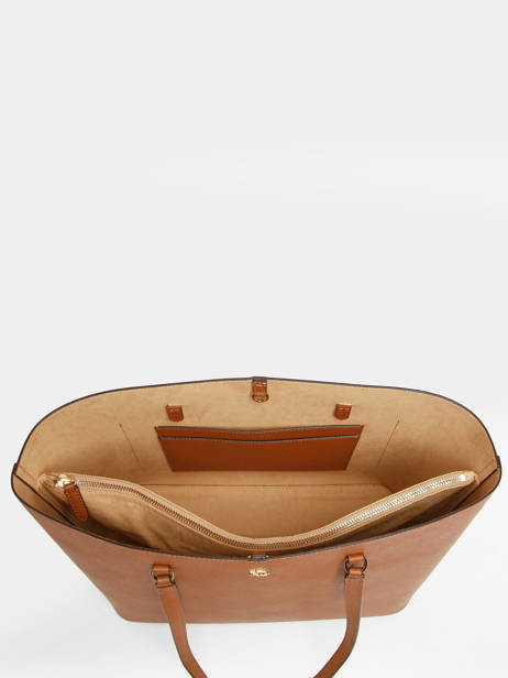 Schoudertas Karly Leder Lauren ralph lauren Bruin karly 31911655 ander zicht 3