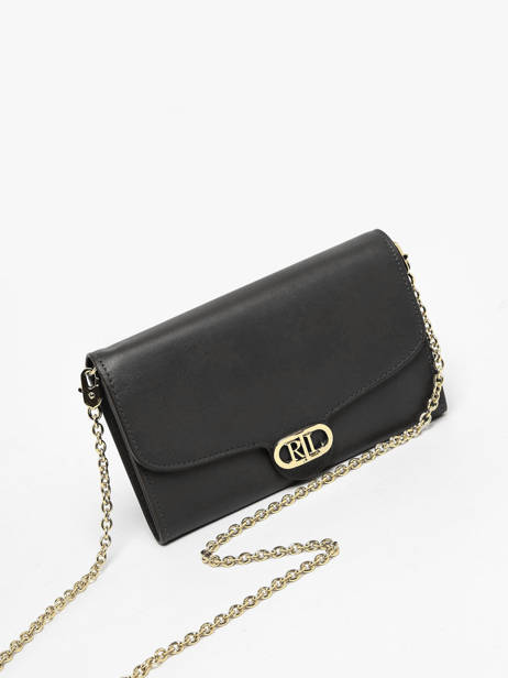 Cross Body Tas Adair Leder Lauren ralph lauren Zwart adair 31902100 ander zicht 2
